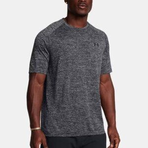 NWT Under Armour Men's UA Tech 2.0 Short Sleeve T-shirt Sz XL Gray Moisture Wick